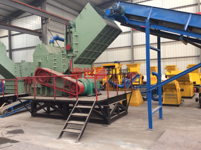 廢鐵破碎機生產線